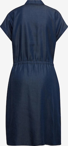 Goldner Kleid in Blau