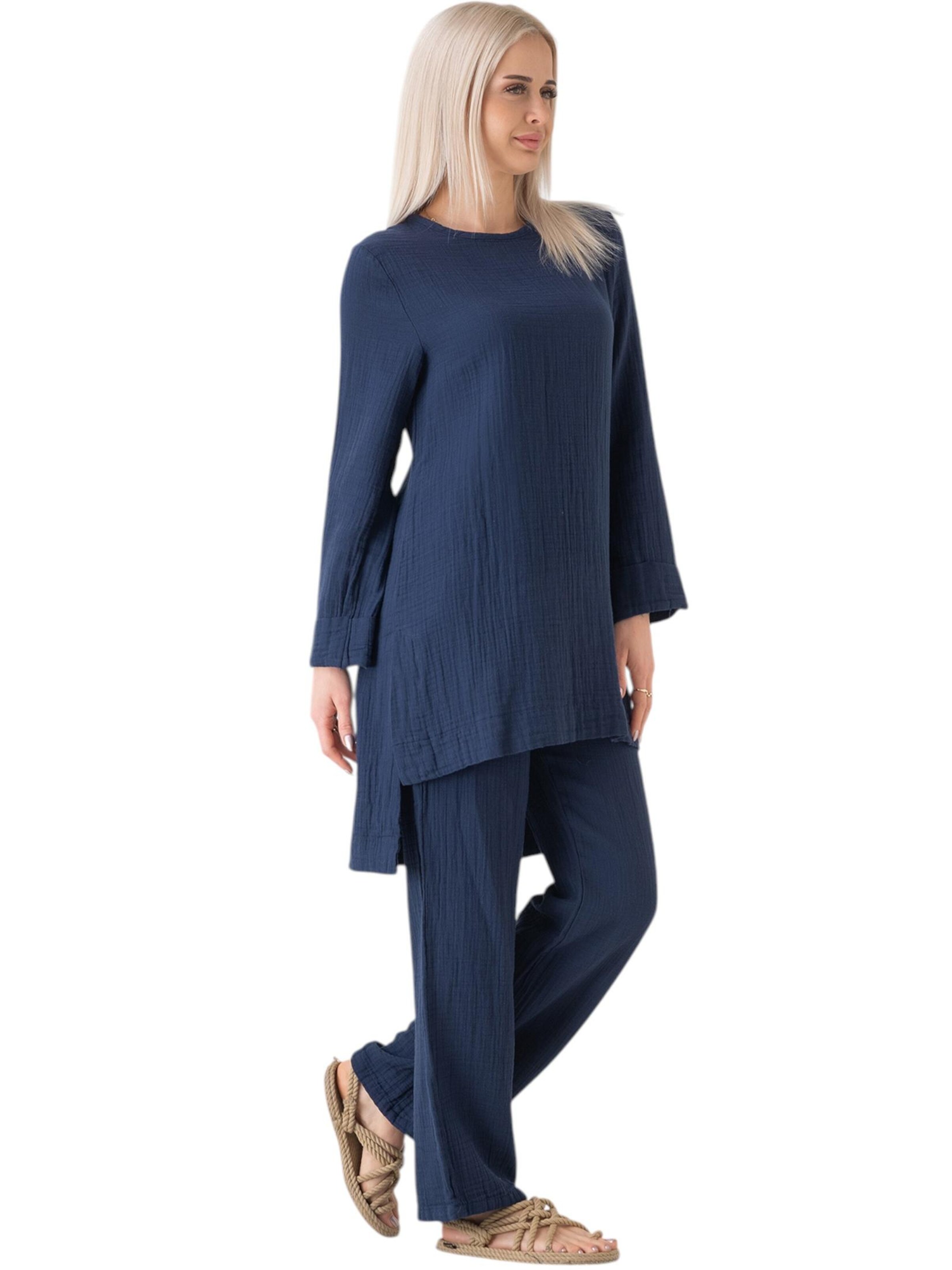 Tenue d'intérieur 'Ayda Modest' WENOR en bleu