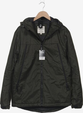 TOM TAILOR DENIM Jacket & Coat in XL in Green: front