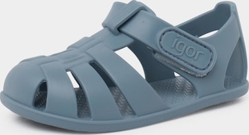 IGOR - Zapatos para playa y agua en azul: frente