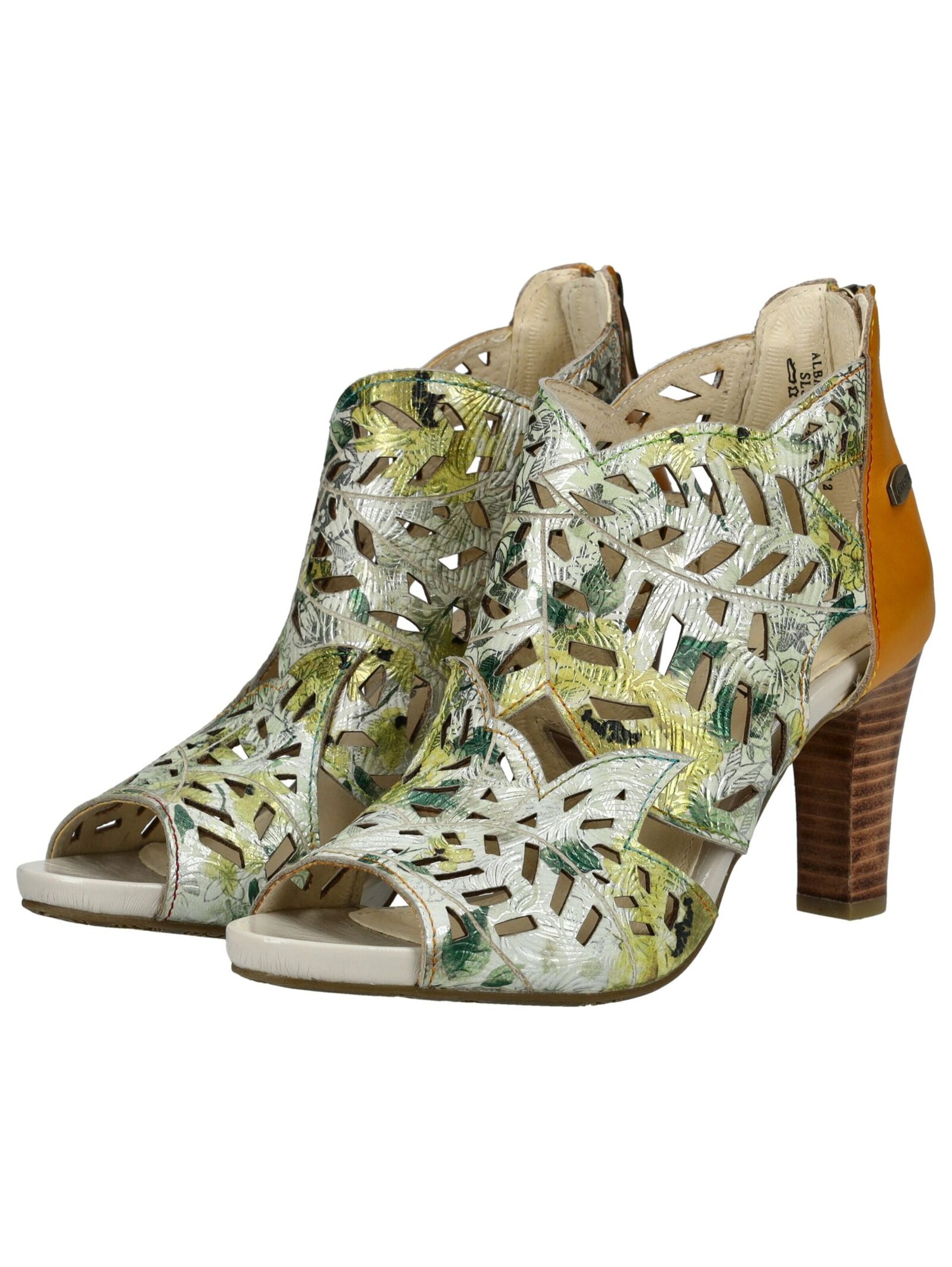 Laura Vita High front pumps in Silver