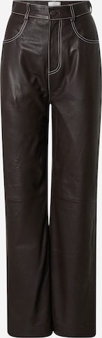 LeGer Premium Pants 'Mia' in Brown: front