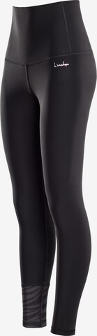 Winshape Skinny Sporthose 'HWL116C' in Schwarz