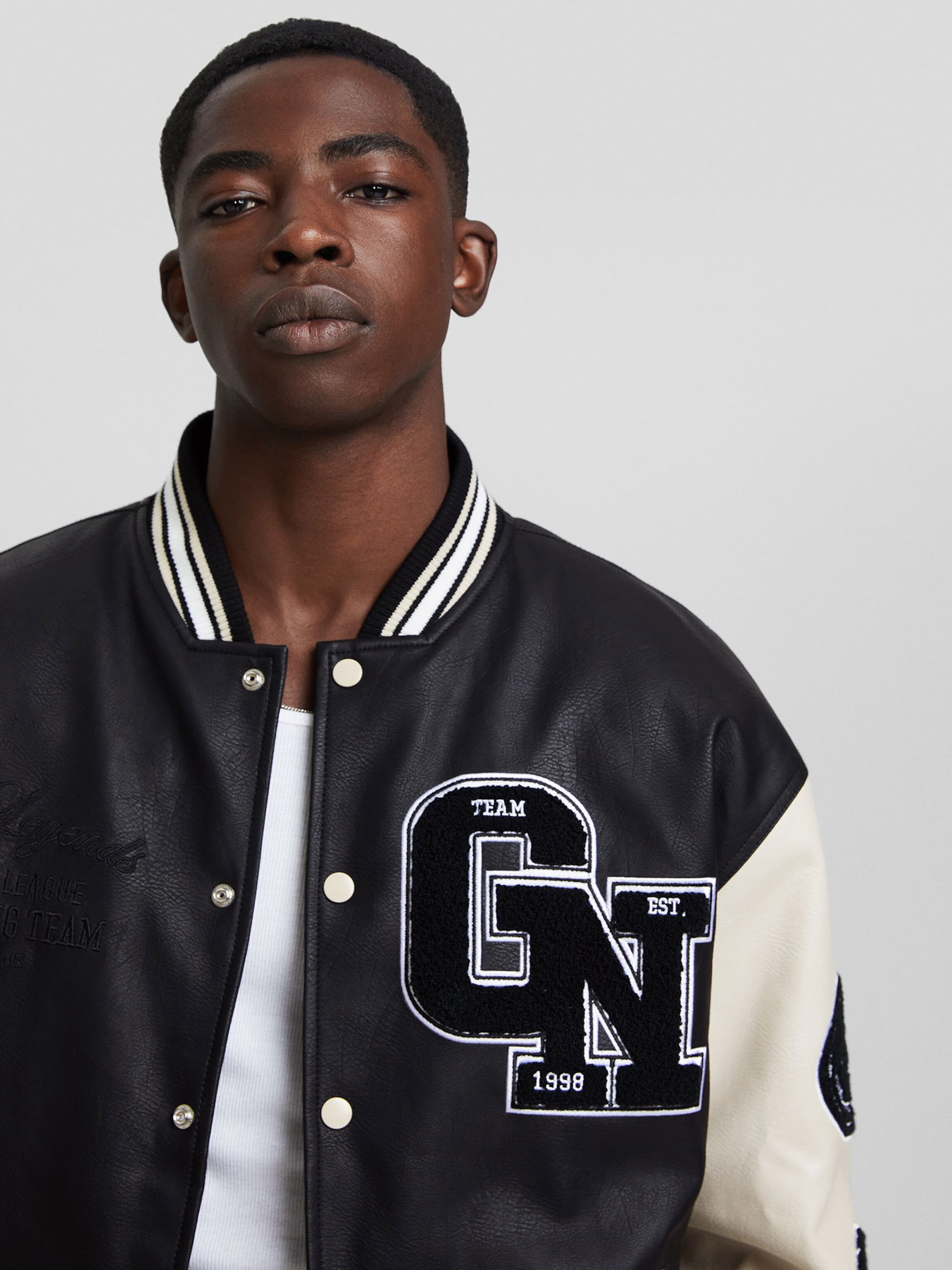 Bershka black clearance jacket