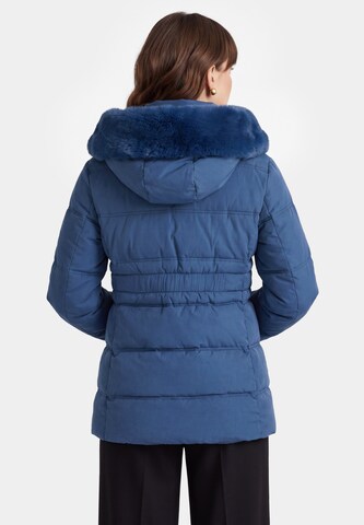 Usha Winter Jacket in Blue