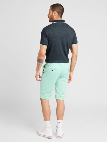 GARCIA Regularen Chino hlače 'Santo' | zelena barva