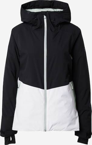 Veste de sport 'PEAKSIDE' ROXY en noir : devant