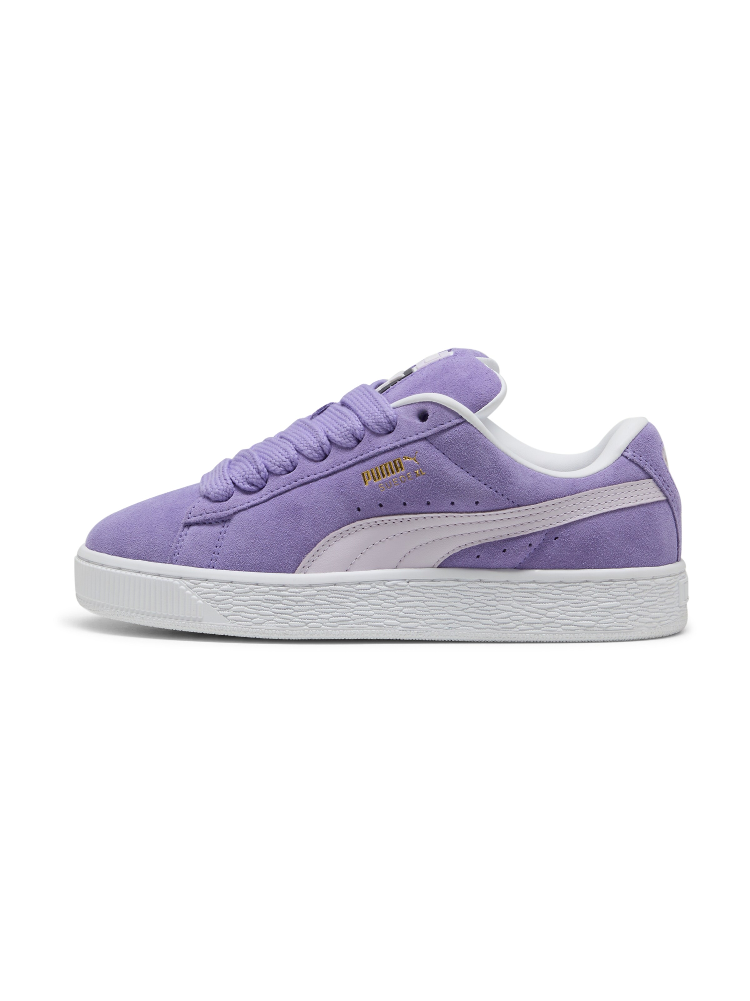 Baskets basses 'Suede XL' PUMA en violet : devant