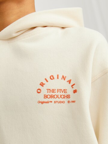 Jack & Jones Junior Sweatshirt 'JORBrooklyn' in Beige