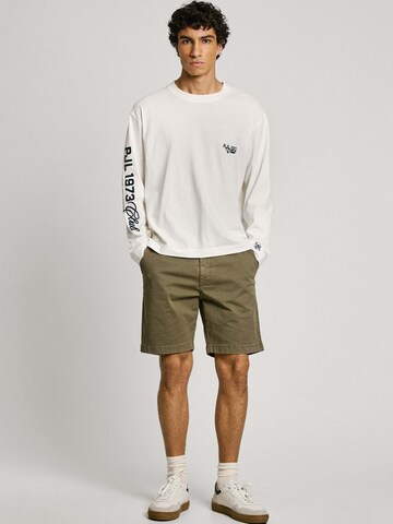 regular Pantaloni chino 'REGULAR' di Pepe Jeans in verde
