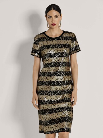 MADELEINE Cocktailkeid in Gold: Vorderseite