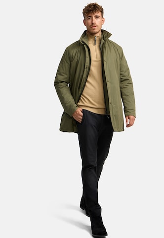 INDICODE JEANS Winter jacket ' Oklaho ' in Green
