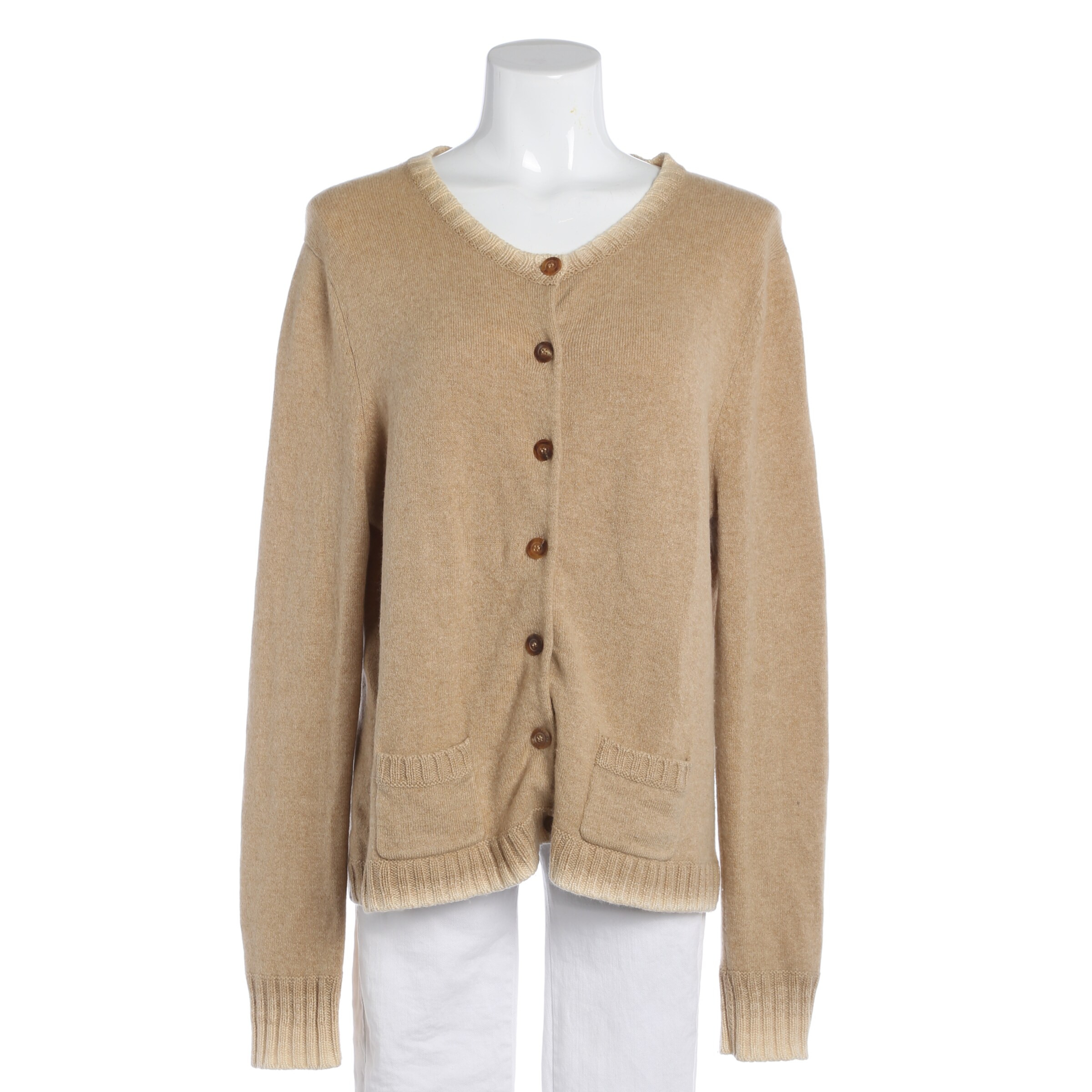 Iris von Arnim Sweater & Cardigan in XXL in Light brown, Item view