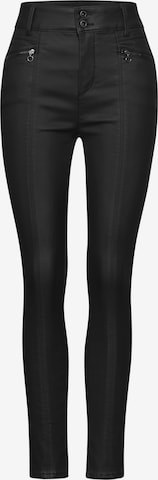 Street One Studio Hose in Schwarz: Vorderseite