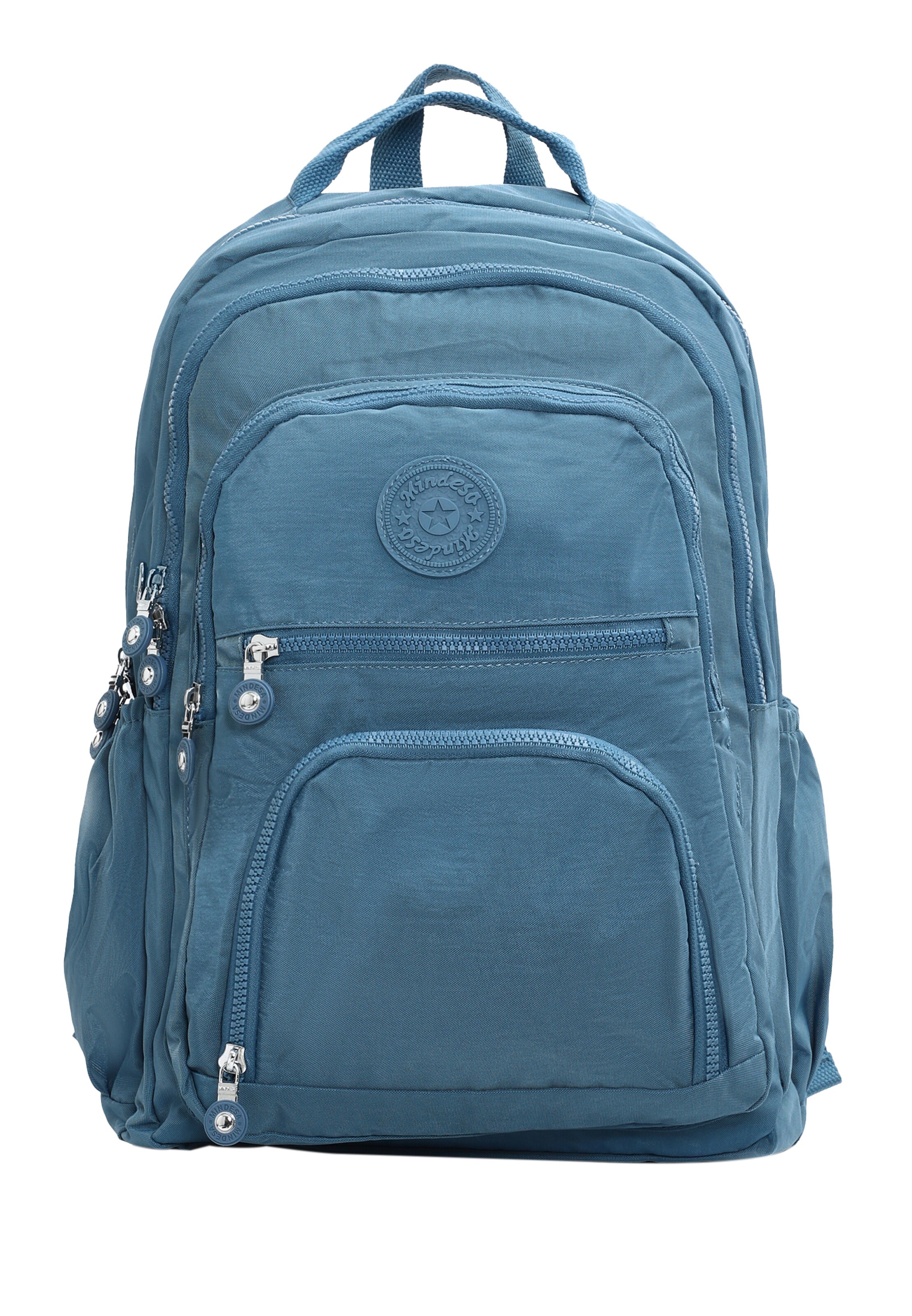 Mindesa - Mochila en azul: frente
