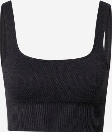 aim'n Bustier Sports-BH i svart: forside