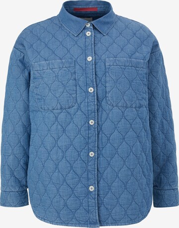 TRIANGLE Between-Season Jacket in Blue: front