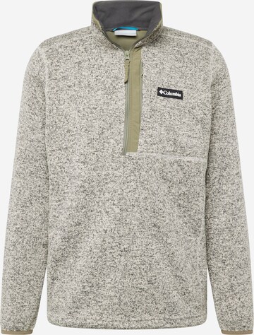 Pull-over de sport 'Weather' COLUMBIA en gris : devant