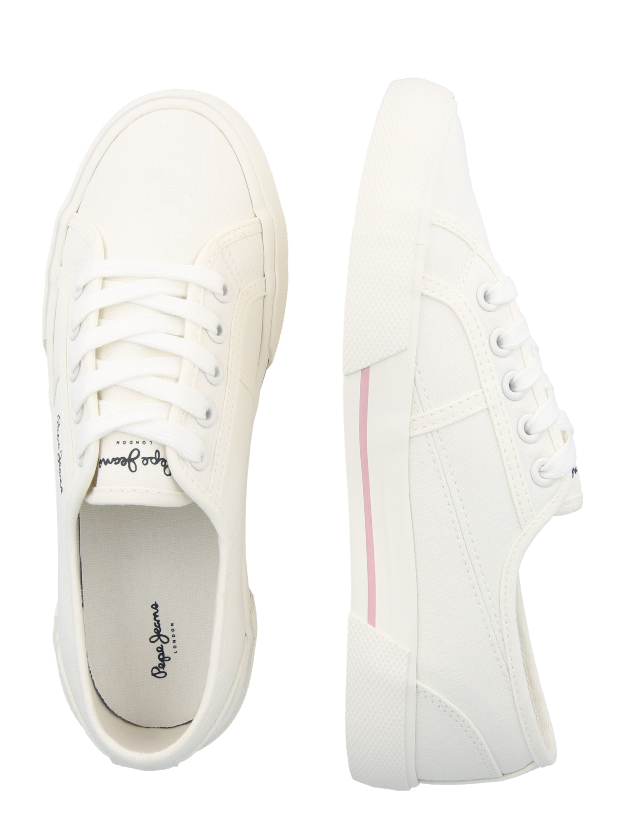 Pepe Jeans Rövid szárú sportcipők - fehér: oldalt