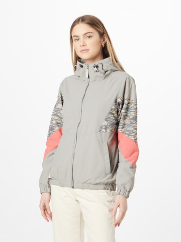 Iriedaily Between-Season Jacket 'Streetz' in Grey: front