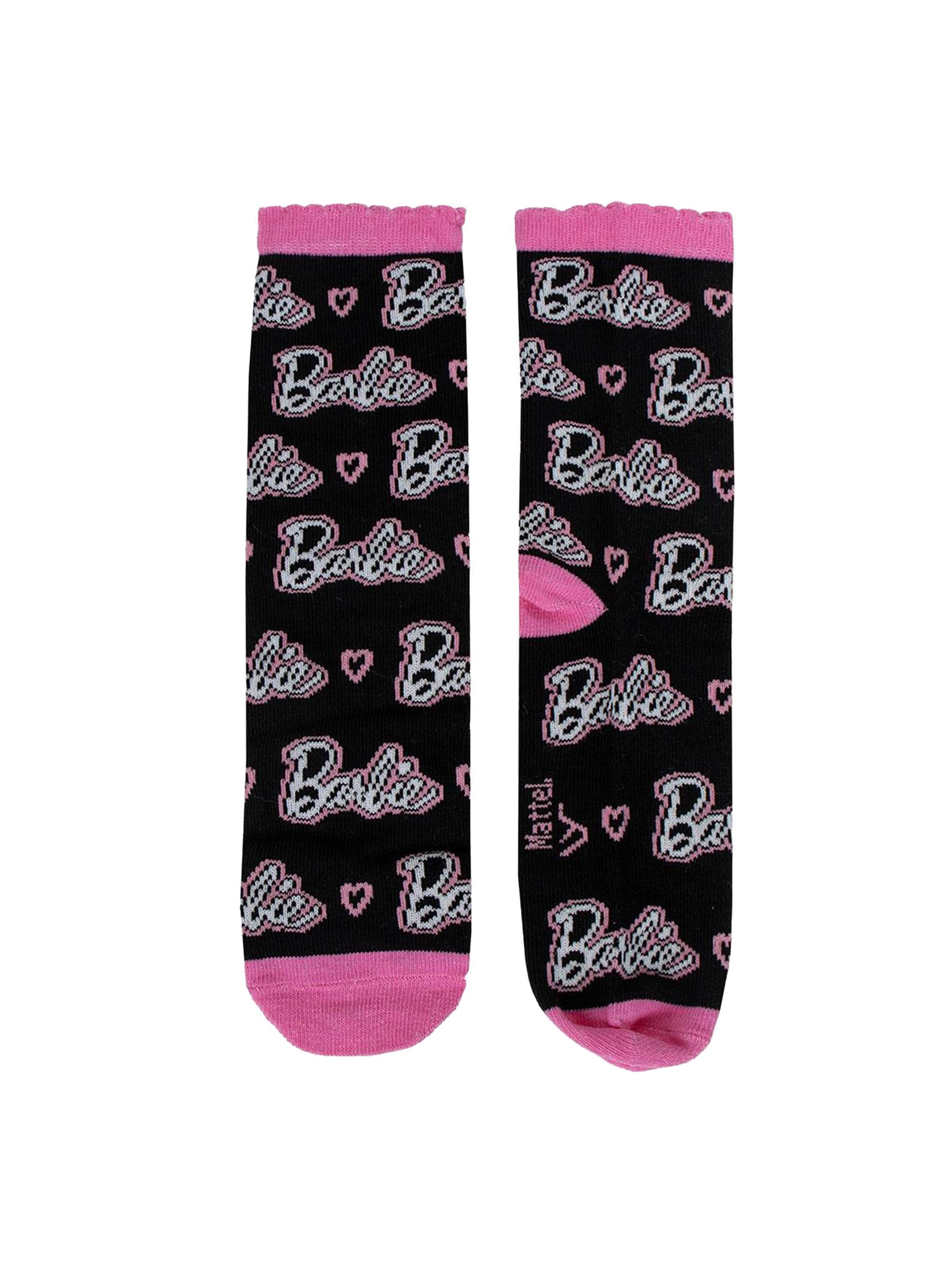 Chaussettes 'Socken Pack 3 Stück Barbie' DISNEY en mélange de couleurs