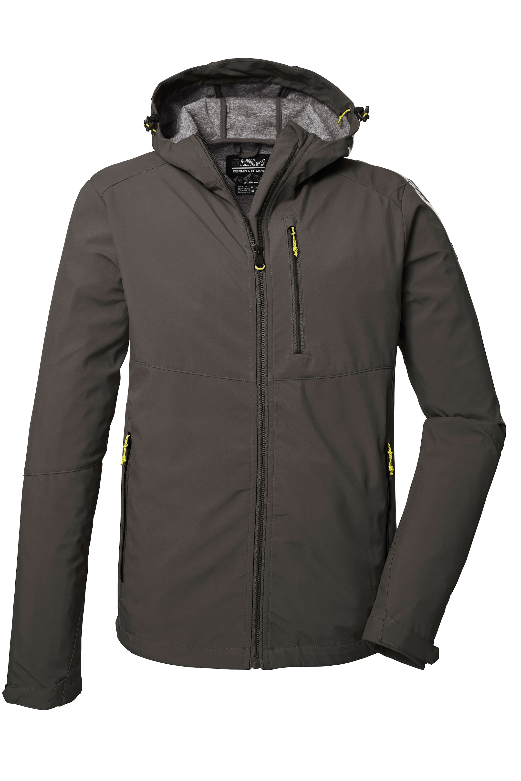 KILLTEC Outdoorjacke in Grau: Vorderseite