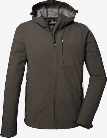KILLTEC Outdoorjacke in Grau: Vorderseite