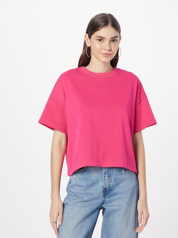 Sweat-shirt 'CHILLI' PIECES en violet : devant