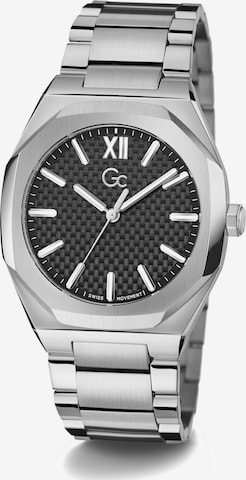 Gc Analog Watch ' Gc Coussin Sleek ' in Black: front