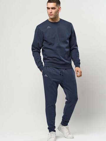 KAPPA Regular Trousers ' Logo Caseri ' in Black