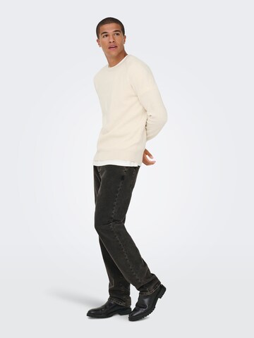 Only & Sons - regular Vaquero 'ONSEdge' en negro