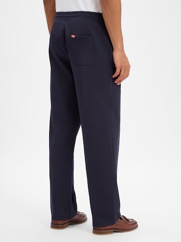 Regular Pantalon 'Duncan' Finshley & Harding London en bleu