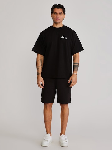 regular Pantaloni di SikSilk in nero