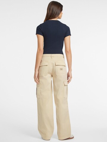 GUESS Wide leg Cargo Pants in Beige