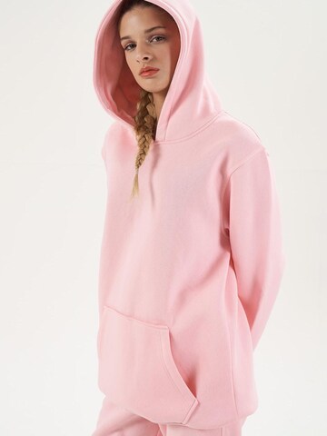 LOUIS LECLER Sweatshirt 'Nora' in Pink