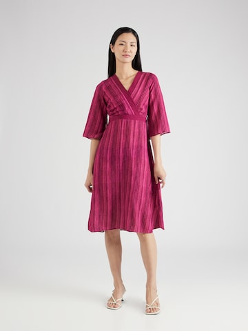 Closet London Dress in Pink: front