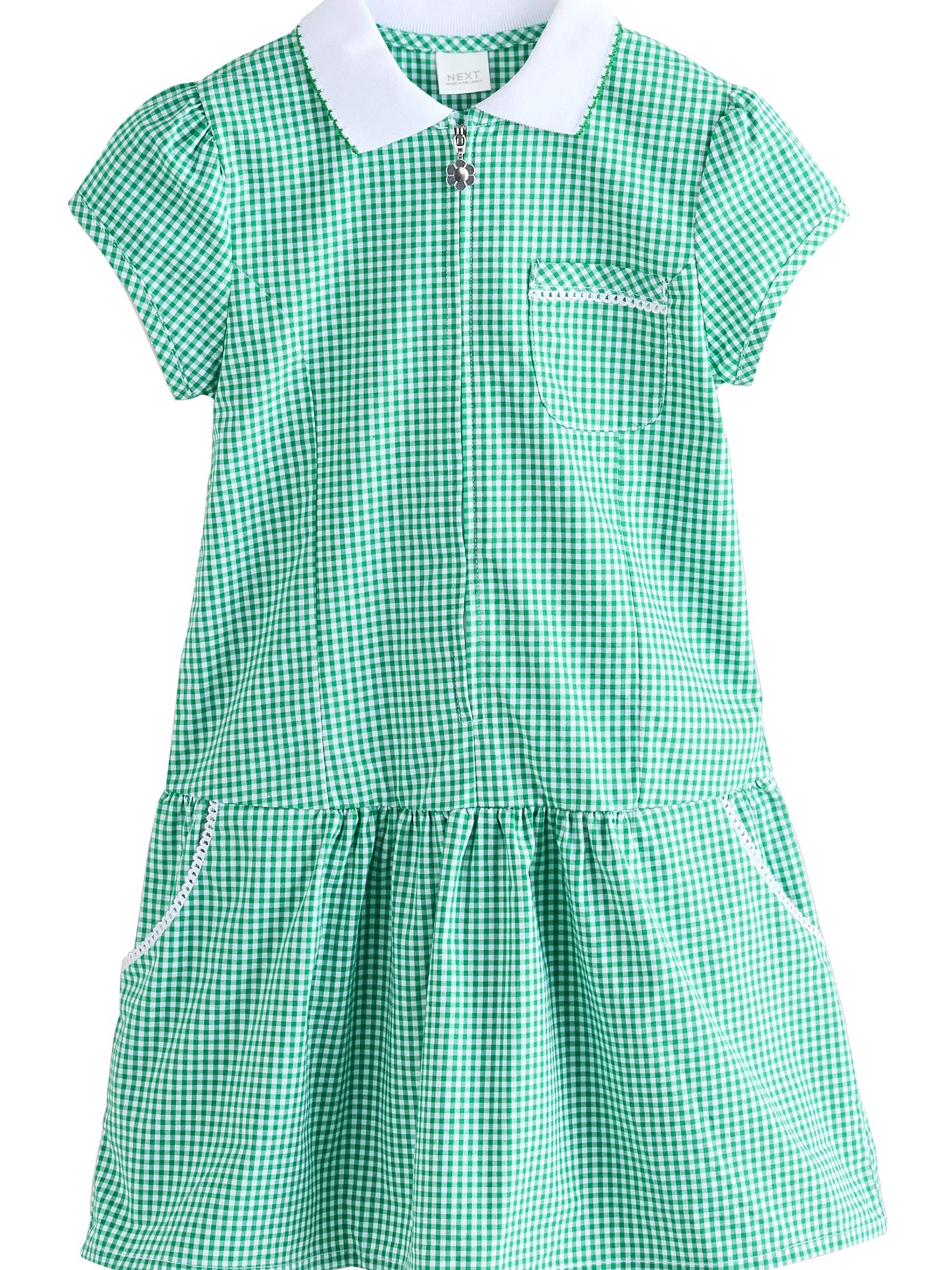 zaļš Next Kleita: no priekšpuses