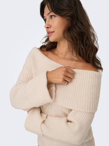 Pull-over 'LUNA' ONLY en beige