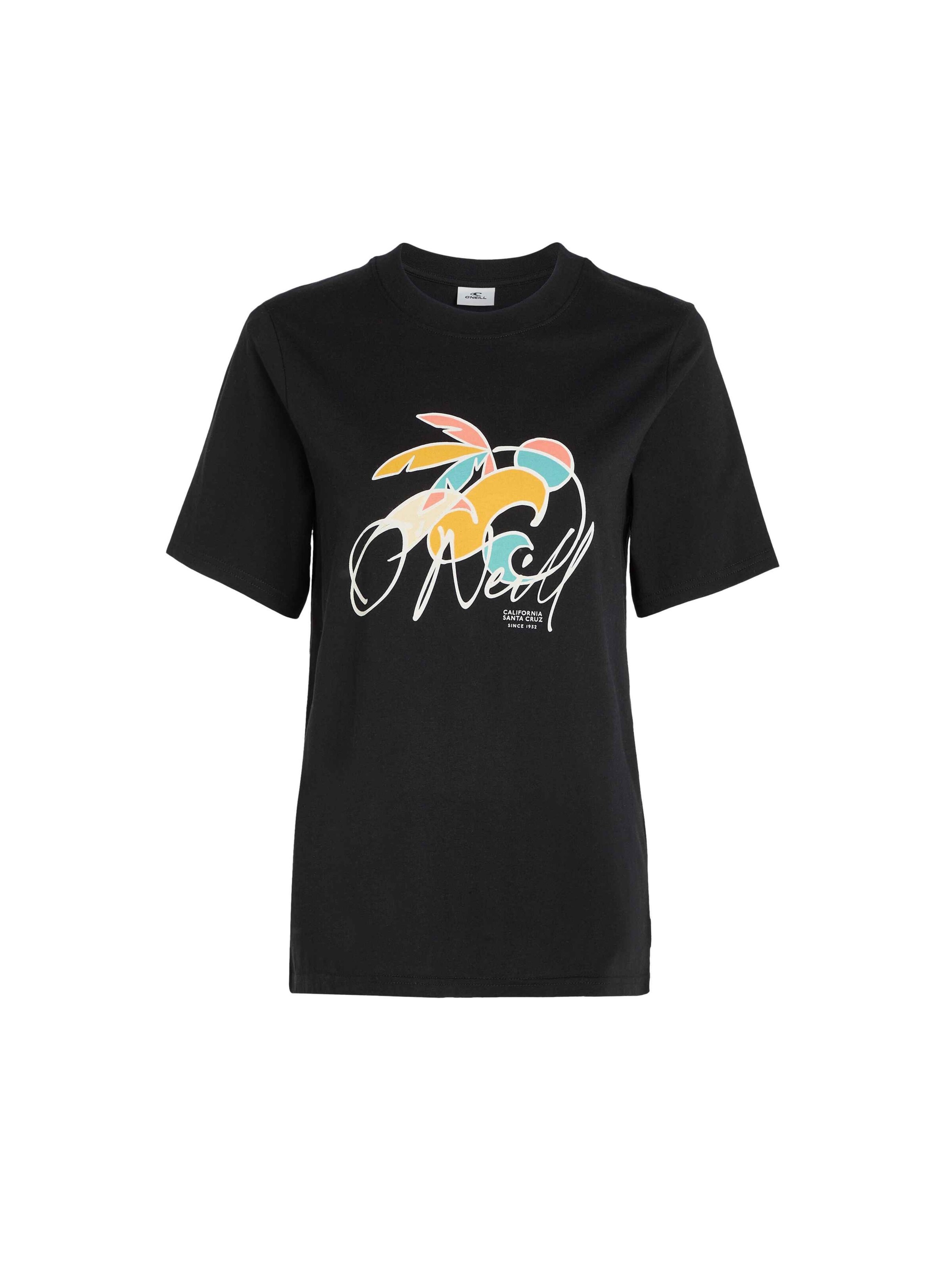 T-shirt 'Luano' O'NEILL en noir : devant