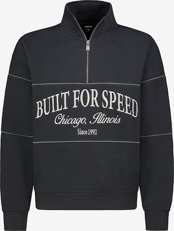 Sublevel Sweatshirt in Grau: Vorderseite