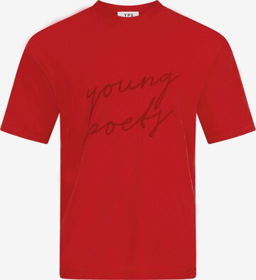 Young Poets Shirt 'Yoricko' in Red: front