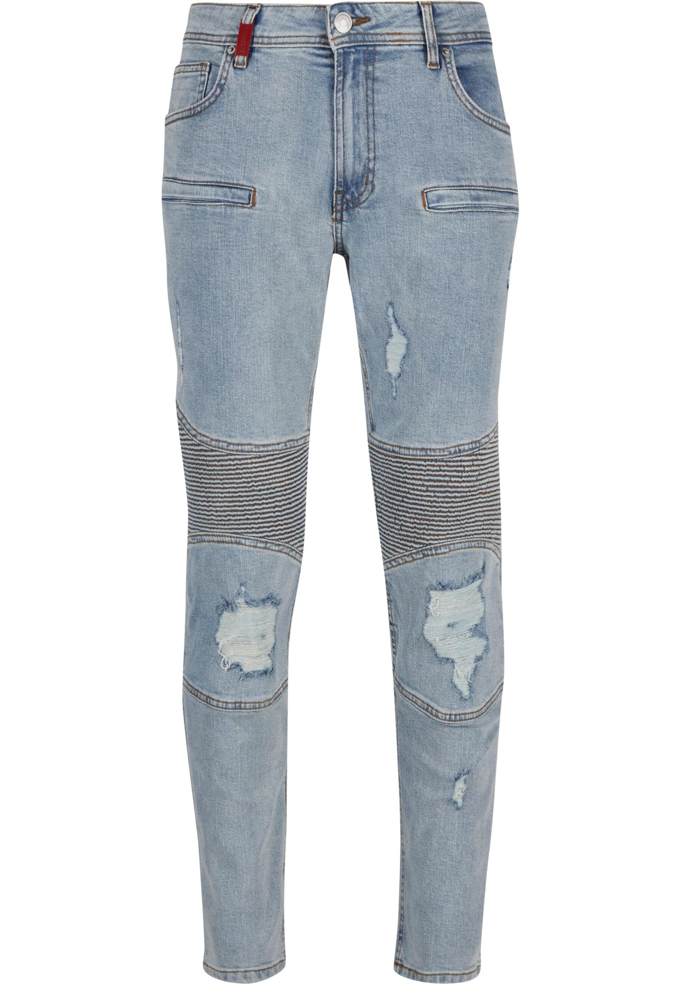 Slimfit Jeans 'Oscar' di 2Y Premium in blu: frontale