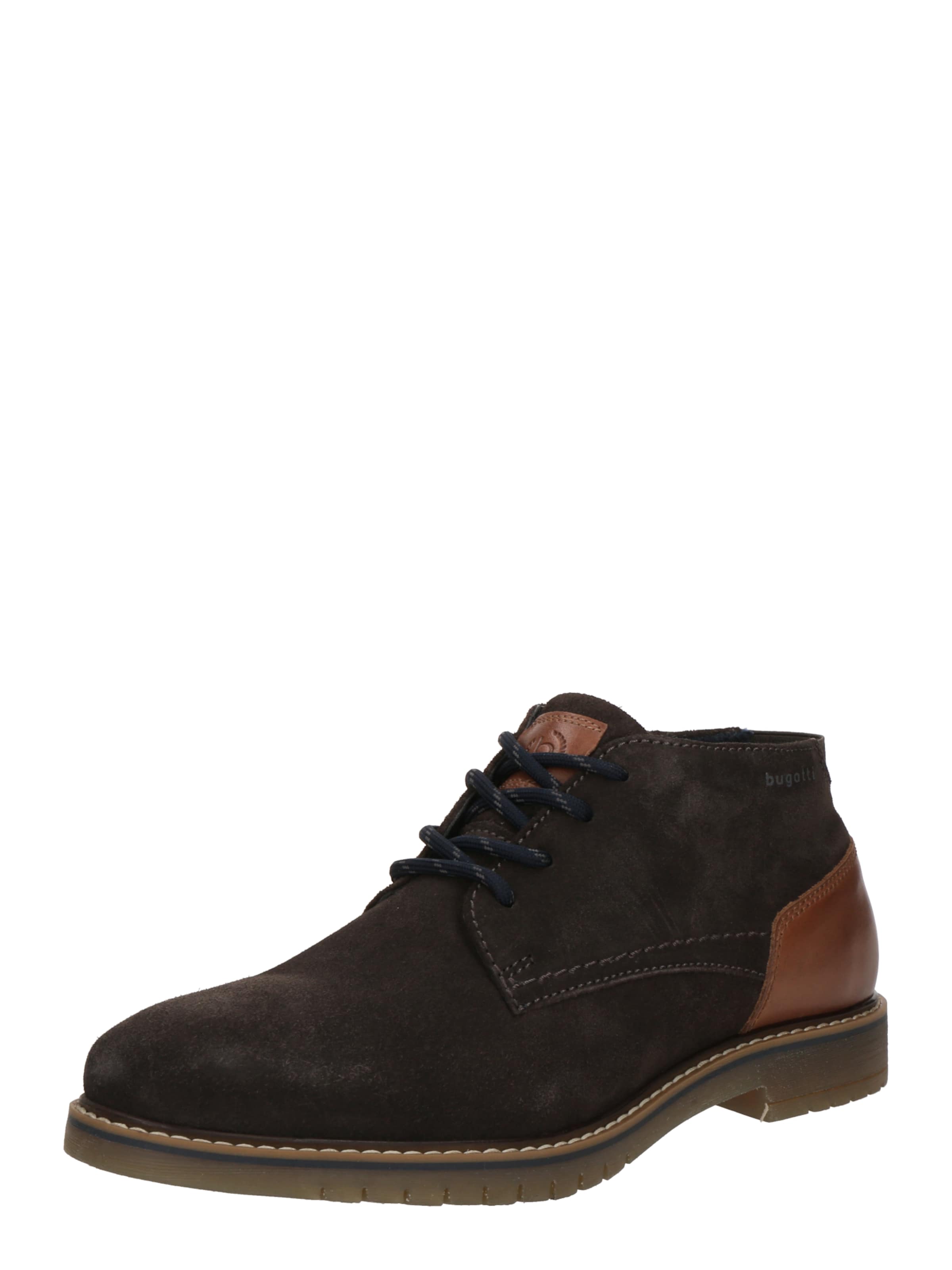 bugatti Δετό παπούτσι σε γκρι: μπροστά