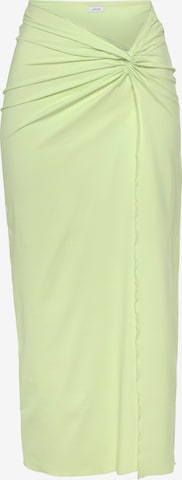 LASCANA Kjol i grön: framsida