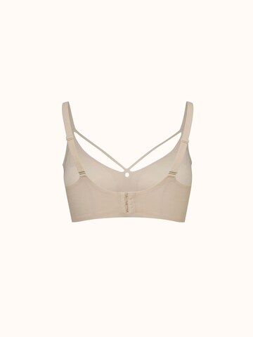 C&City Bralette Bra in Beige