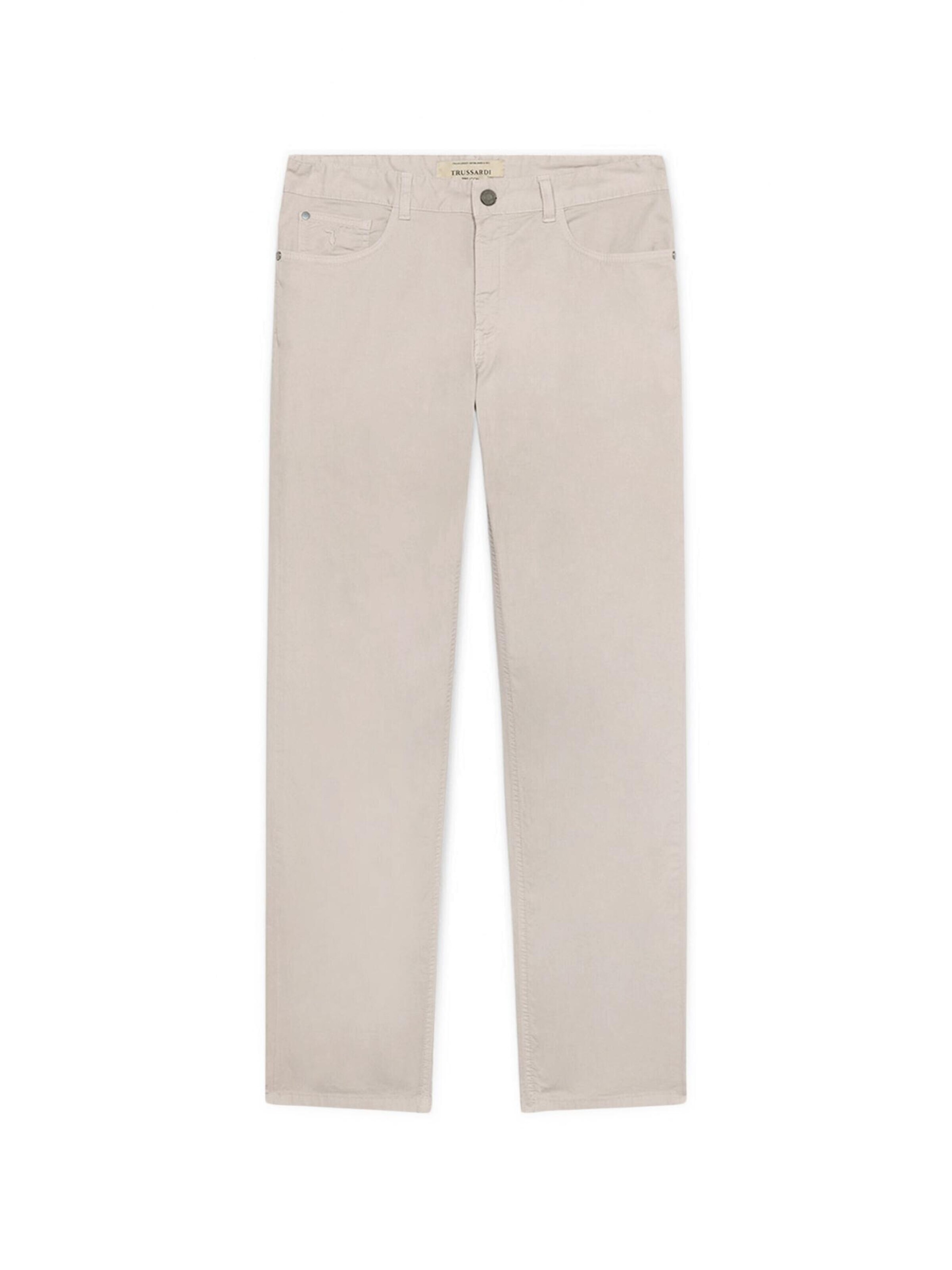 Pantaloni di Trussardi in bianco: frontale