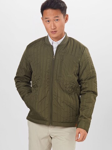 Veste mi-saison 'ONSVINCENT LIFE QUILTED JACKET OTW' Only & Sons en vert : devant