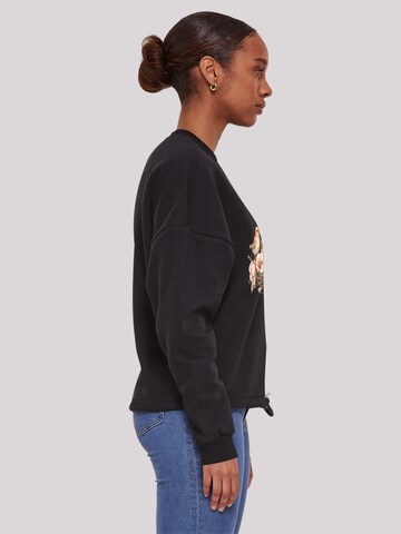 F4NT4STIC Sweatshirt 'Vogelnest Blumen' in Black