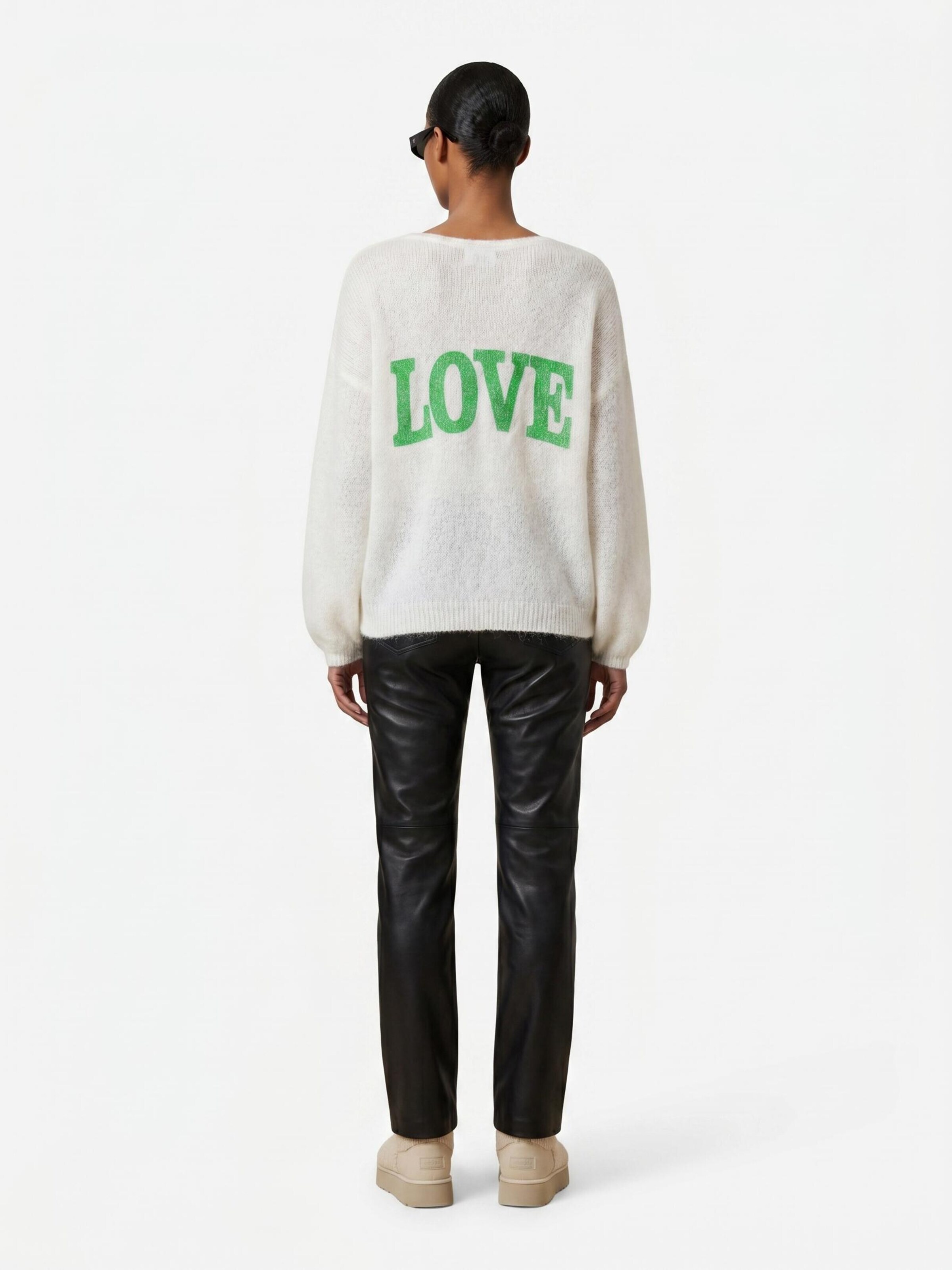 americandreams Oversizepullover 'Silja'‌‌‌‌‌‌ in Beige
