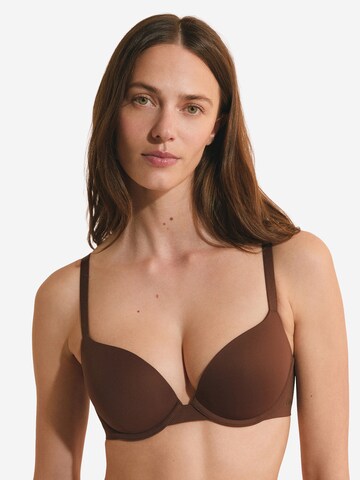 Push-up Reggiseno 'Pure Invisible' di ETAM in marrone